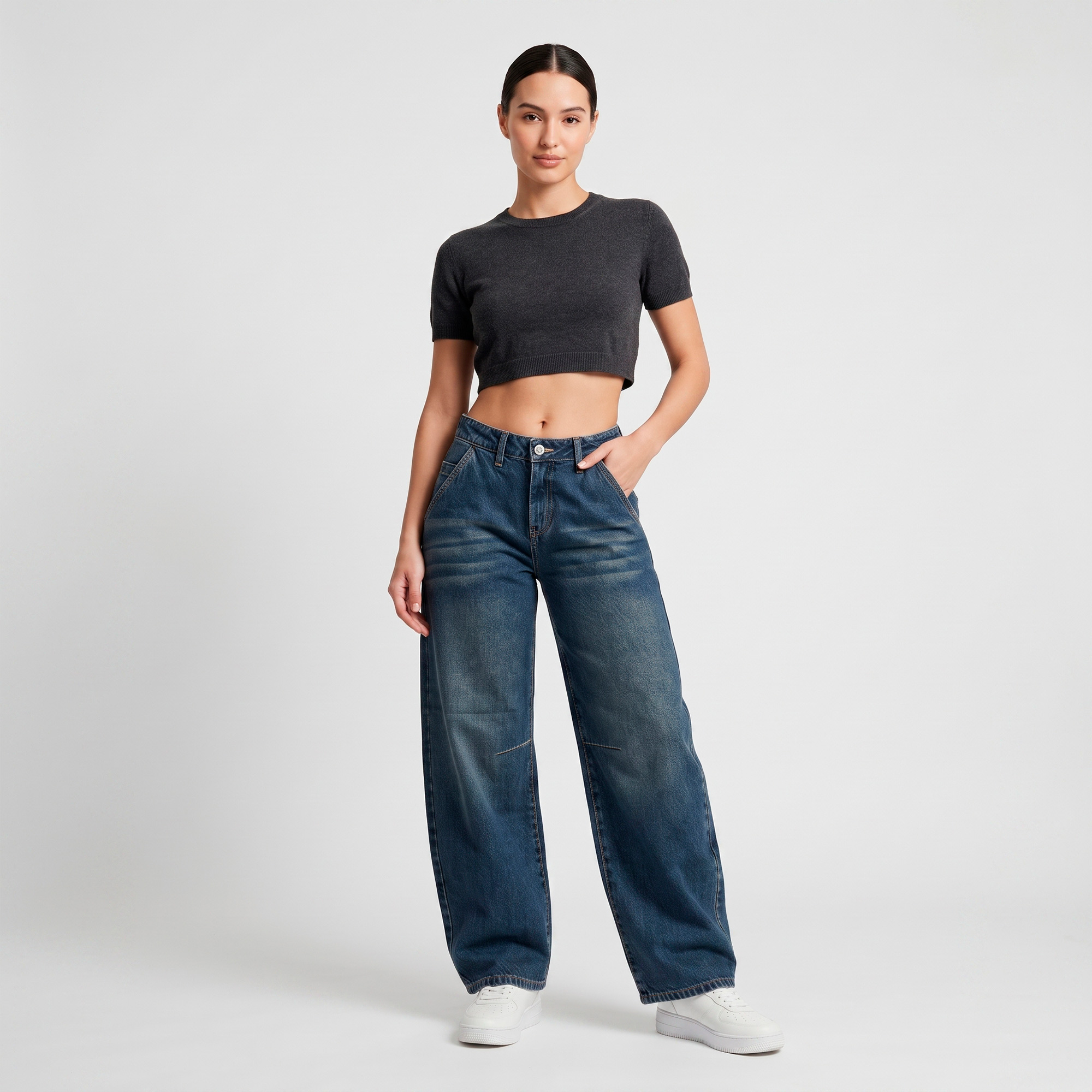 PANTALON DENIM CAMILA - vista 2